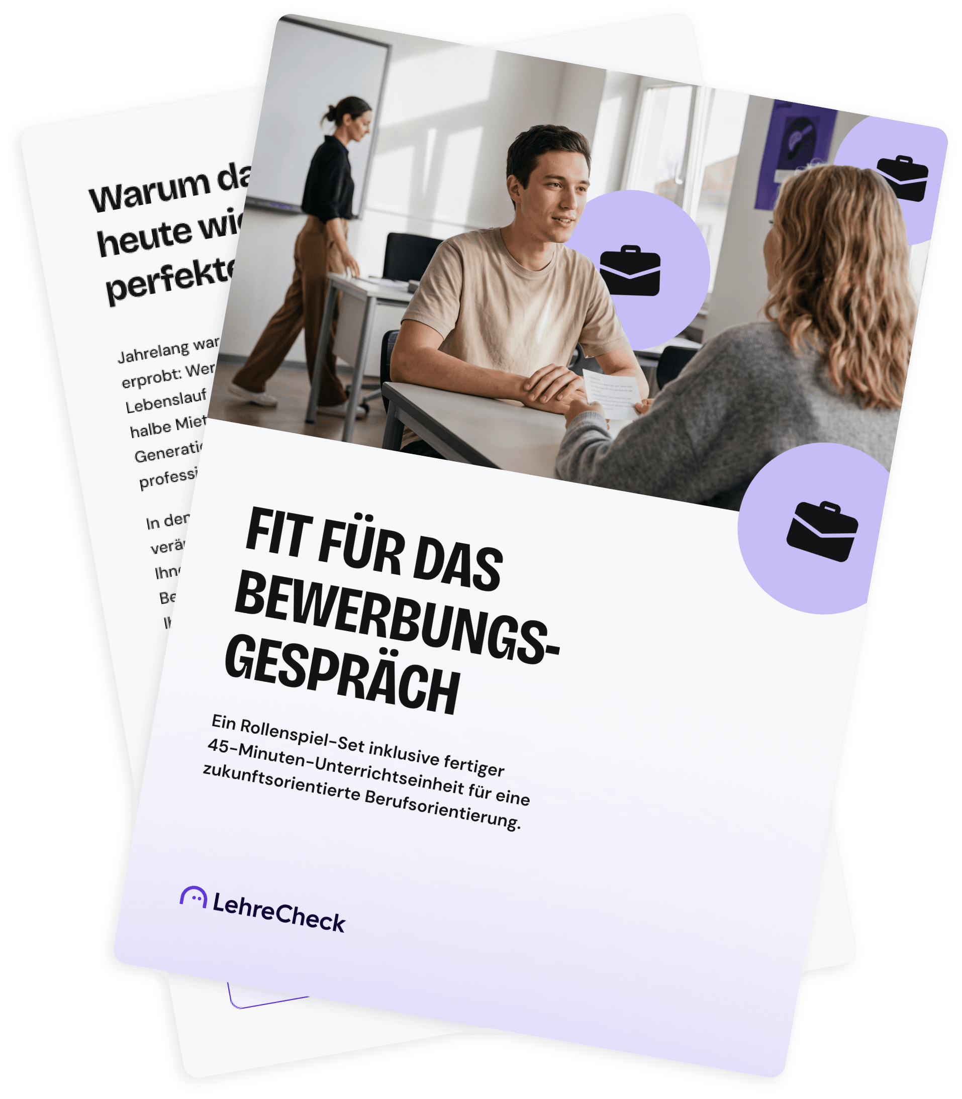 LehreCheck - BO-Material - Fit für das Bewerbungsgespräch